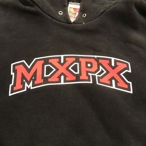 Vintage MXPX Punk Rock Band Hoodie